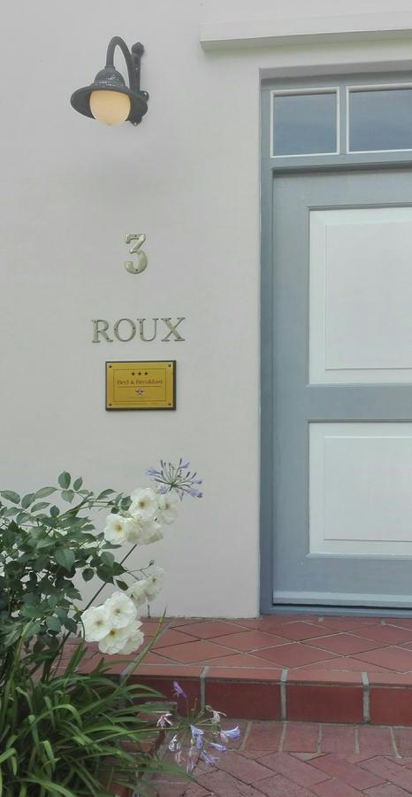 3 On Roux Bed & Breakfast Franschhoek Ngoại thất bức ảnh